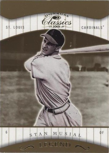 2001 Donruss Classics - Stan Musial #167