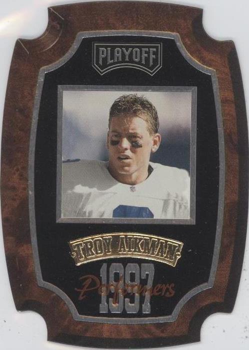 1997 Playoff Contenders Трой Айкман No24