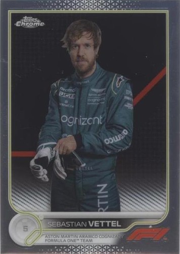 2022 Topps Chrome Formula 1 - Sebastian Vettel #9