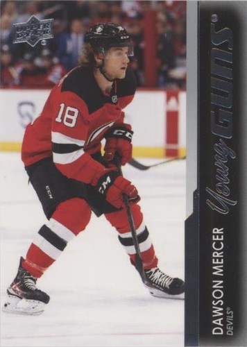 2021-22 Upper Deck Series 2 - Dawson Mercer #459