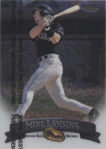 1998 Topps Finest - Mike Lansing #153