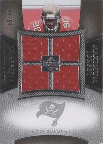 2007 Upper Deck Exquisite Collection Gaines Adams #XXL-GA