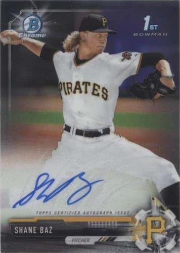 2017 Bowman Draft - Shane Baz #CDA-SB