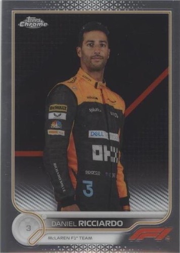 2022 Topps Chrome Formula 1 - Daniel Ricciardo #37