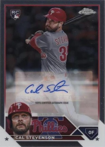 2023 Topps Chrome Update Series - Cal Stevenson #AC-CST