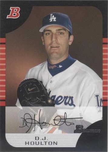 2005 Bowman Draft Picks & Prospects - D.J. Houlton #BDP25