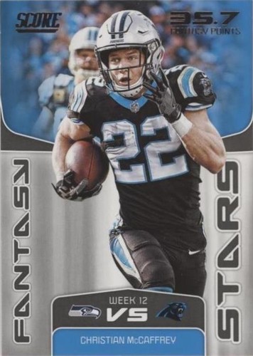 2019 Score Christian McCaffrey #FS-11