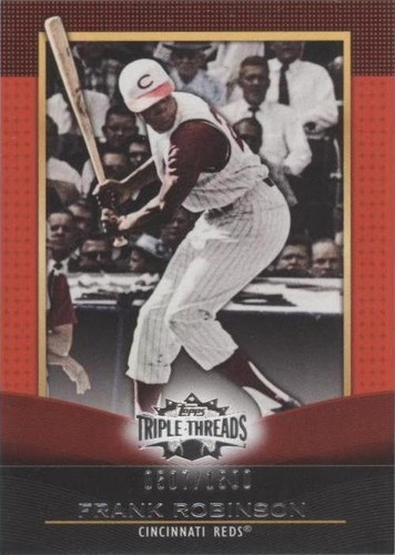 2011 Topps Triple Threads - Frank Robinson #63