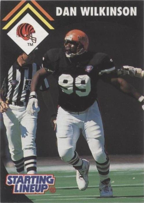 1995 Kenner Starting Lineup Dan Wilkinson #99