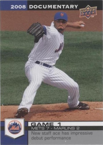 2008 Upper Deck Documentary - Johan Santana #171