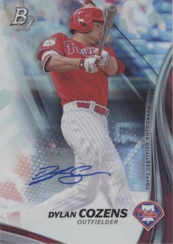 2017 Bowman Platinum - Dylan Cozens #TPA-DC