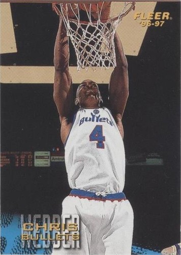 1996-97 Fleer Sprite - Chris Webber #40