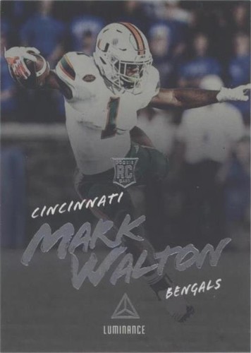 2018 Panini Luminance Mark Walton #168