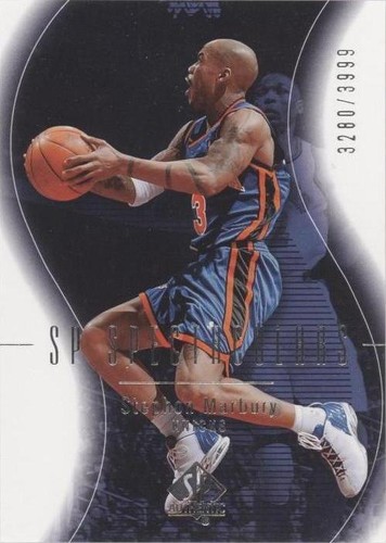2003-04 SP Authentic - Stephon Marbury #106