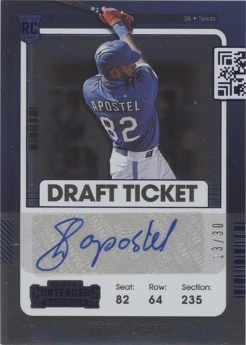 2021 Panini Contenders - Sherten Apostel #175