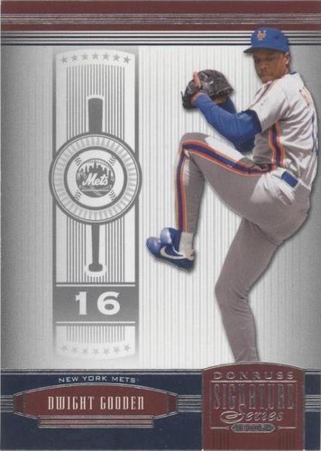 2005 Donruss Signature Series - Dwight Gooden #78