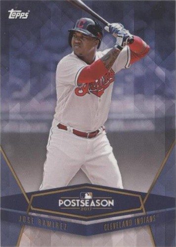 2017 Topps On Demand Postseason Heroes and Current Stars - Jose Ramirez #12