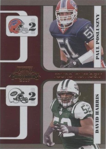 2007 Playoff Contenders David Harris Paul Posluszny #RN-16