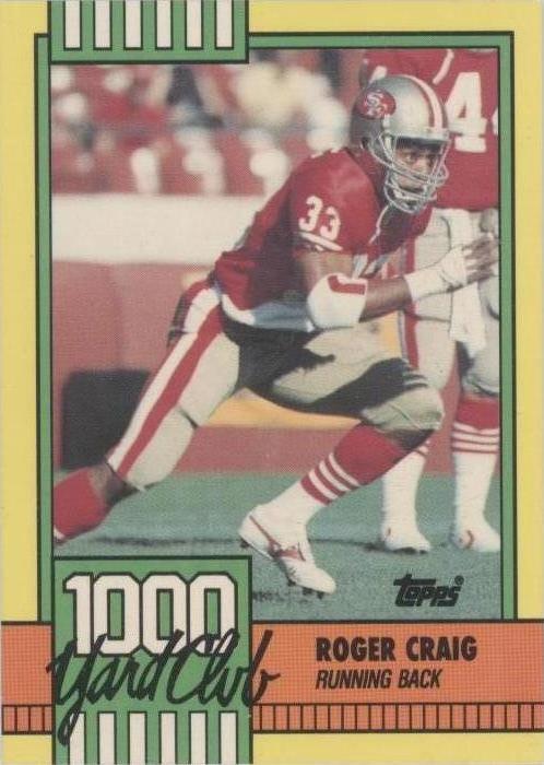 Topps Roger Craig #28 1990