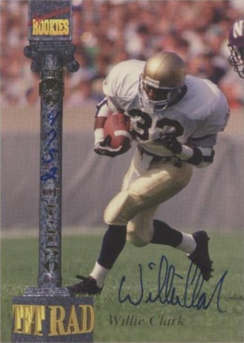 1994 Signature Rookies Tetrad Willie Clark #10