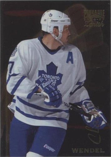 1996-97 Score Wendel Clark Toronto Maple Leafs #42 | eBay