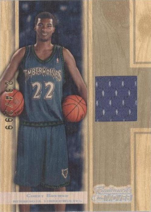 2007-08 Topps Trademark Moves - Corey Brewer #TR-CBR