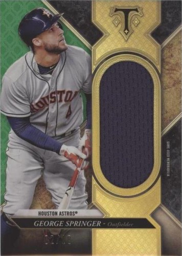 2017 Topps Triple Threads - George Springer #SJR-GSI