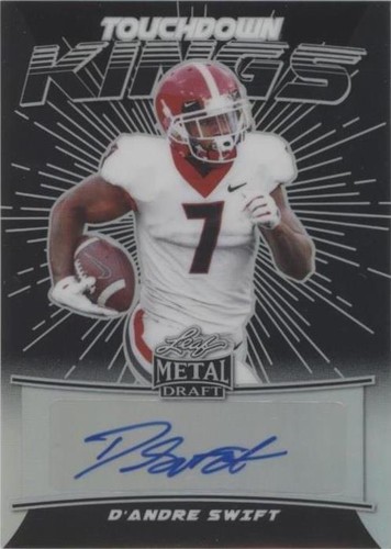 2020 Leaf Metal Draft D'Andre Swift #TK-DS1