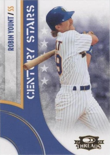 2008 Donruss Threads - Robin Yount #CS-13