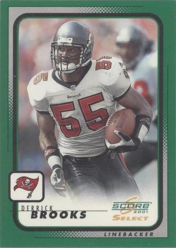 2001 Score Select Derrick Brooks #193