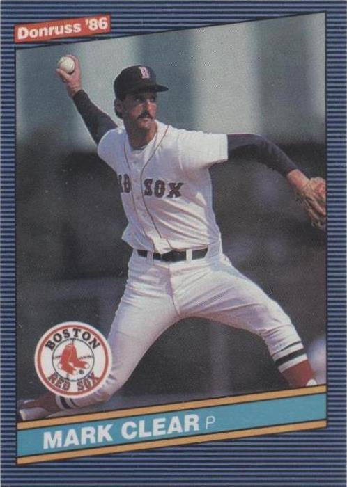 1986 Donruss - Mark Clear #493