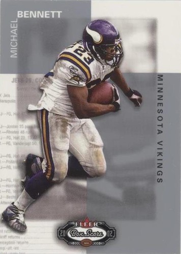 2002 Fleer Box Score Michael Bennett #114