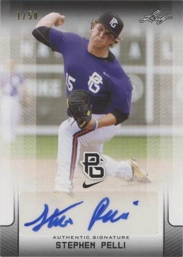 2017 Leaf Perfect Game National Showcase - Stephen Pelli #BA-SP1