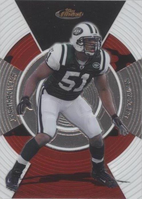 2005 Topps Finest Jonathan Vilma #67