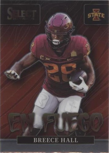 2022 Panini Select Draft Picks Breece Hall #EN-HA