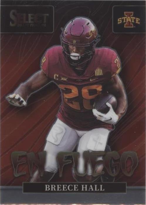 2022 Panini Select Draft Picks Breece Hall #EN-HA