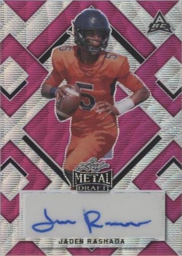 2022 Leaf Metal Draft Jaden Rashada #BA-JR1