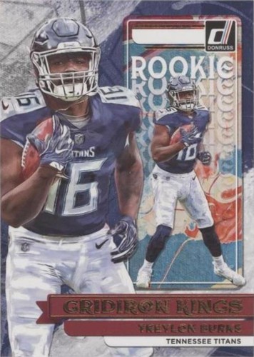 2022 Panini Donruss Treylon Burks #RGK-9