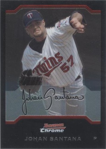 2004 Bowman Chrome - Johan Santana #65