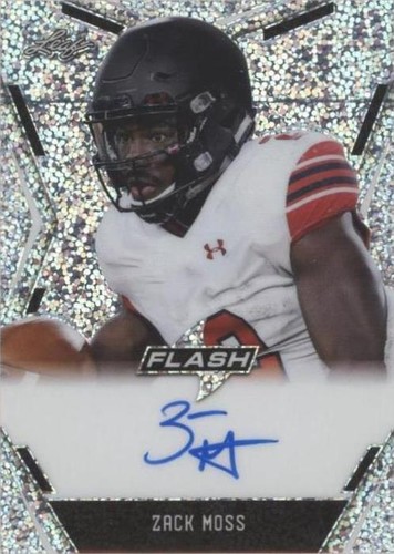 2020 Leaf Flash Zack Moss #PA-ZM1
