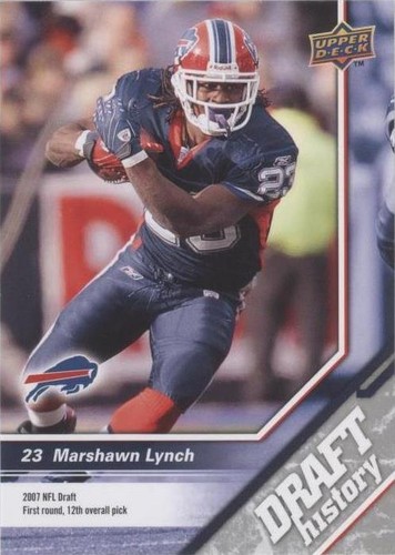 2009 Upper Deck Draft Edition Marshawn Lynch #176
