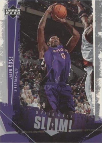 2005-06 Upper Deck Slam - Jalen Rose #83