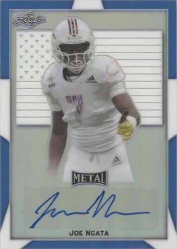 2019 Leaf Metal U.S. Army All-American Bowl Joseph Ngata #BA-JN1