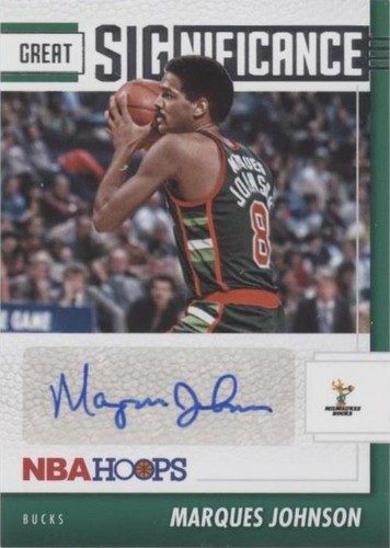2021-22 Panini NBA Hoops - Marques Johnson #GS-MJN