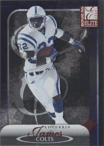 2000 Donruss Elite Edgerrin James #107