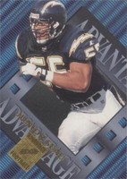 1996 Collector's Edge Advantage Junior Seau #91
