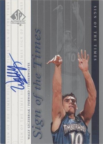 1999-00 SP Authentic - Wally Szczerbiak #WS