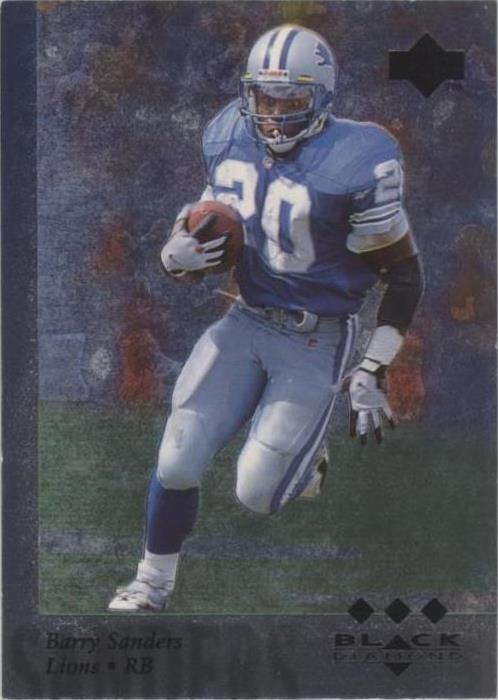1997 Upper Deck Black Diamond Barry Sanders #152