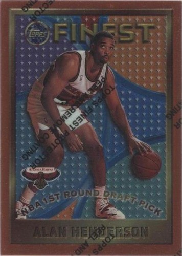1995-96 Topps Finest - Alan Henderson #126
