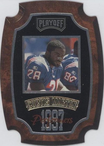 1997 Playoff Contenders Curtis Martin #30